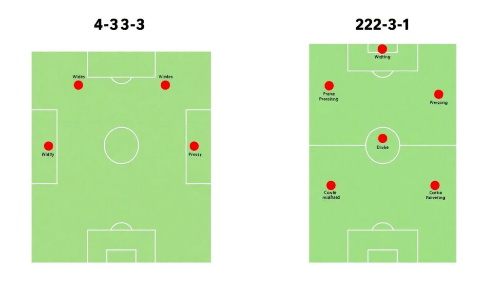 Тактики и схемы: почему работают 4-3-3 и 4-2-3-1 - иллюстрация