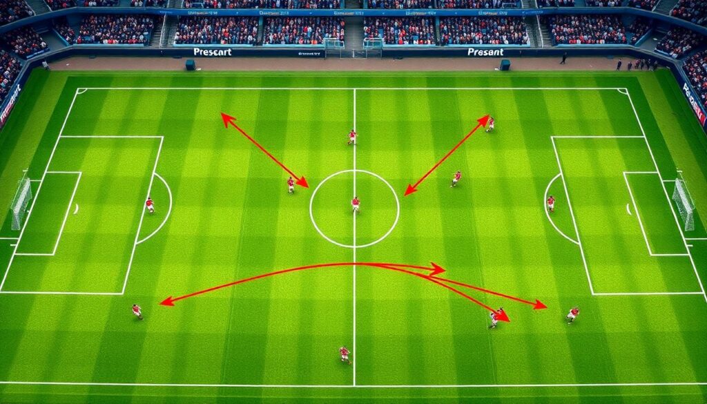 Тактика прессинга: как работают линии давления - иллюстрация