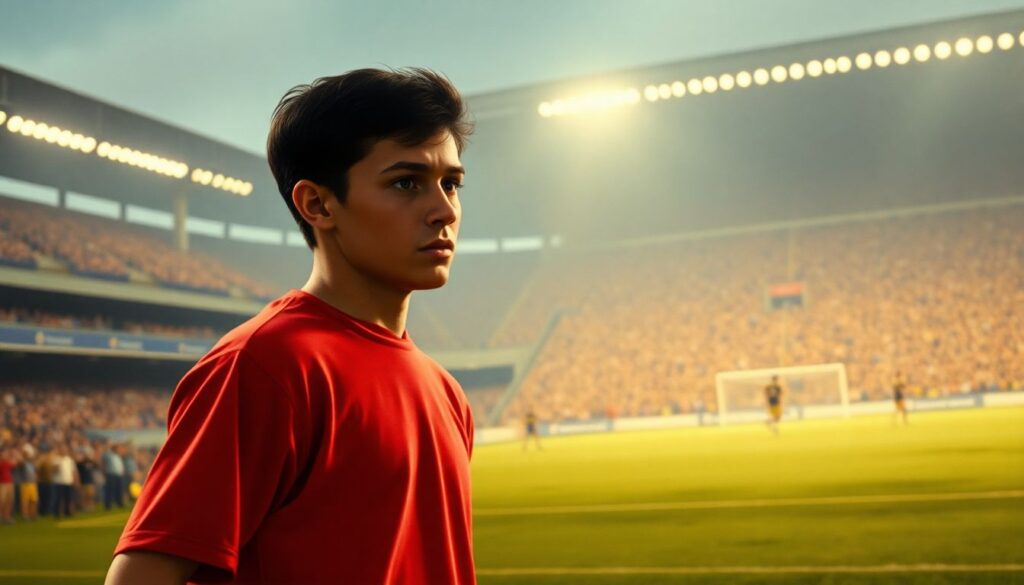 История первых матчей легенд мирового футбола - иллюстрация