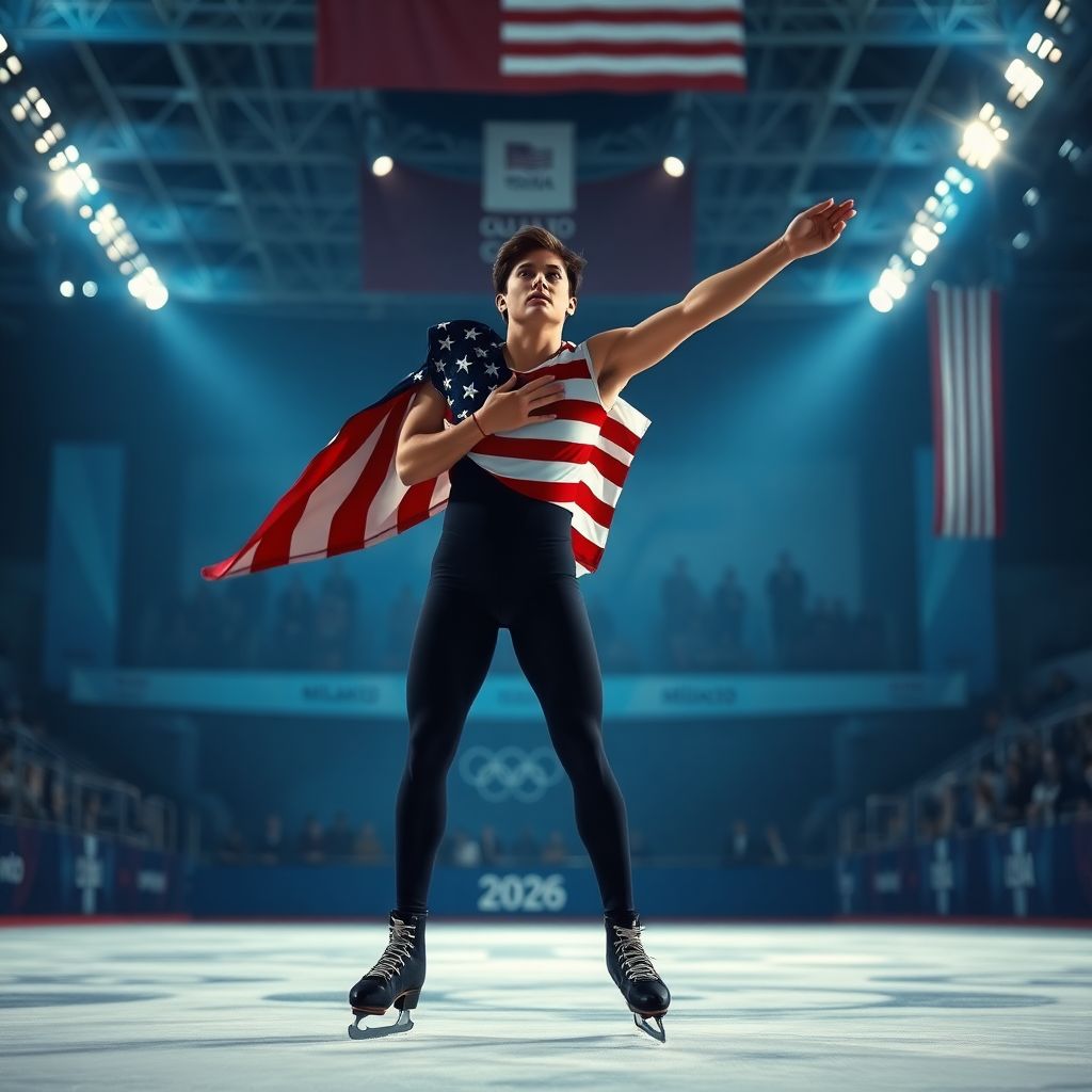 Максим Наумов: путь сына Евгении Шишковой к Олимпиаде‑2026 под флагом США