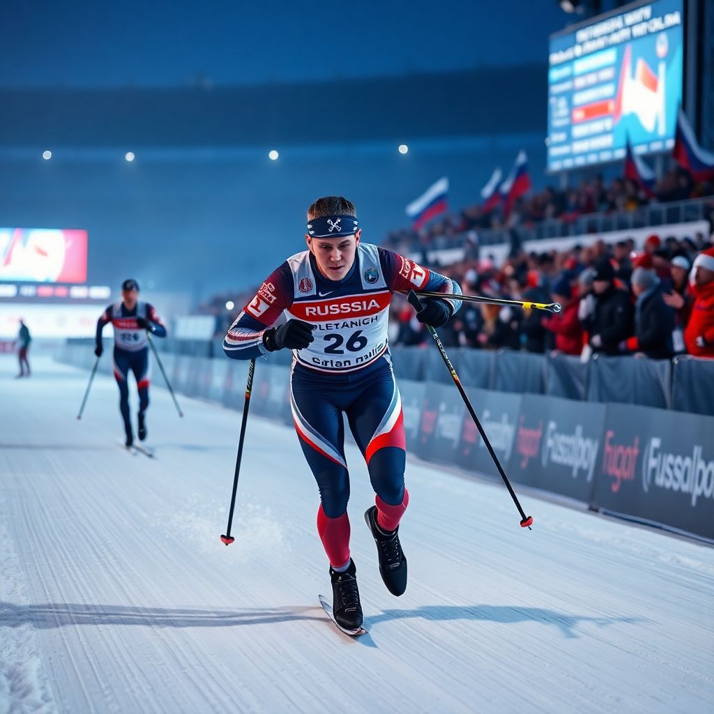 Биатлонист из Свердловска Бажин вновь лучший в сингл-миксте на ЧР-2026 в Ижевске