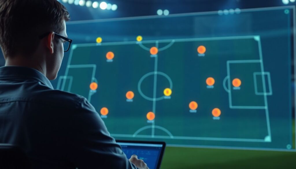 Графика матчевых факторов: владение, передачи, точность - иллюстрация