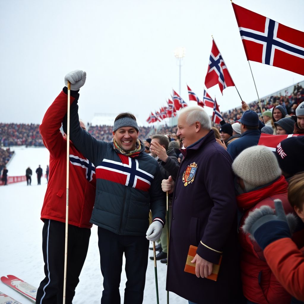 Коростелев в Холменколлене: восемь норвежцев впереди и триумф Хедегарта