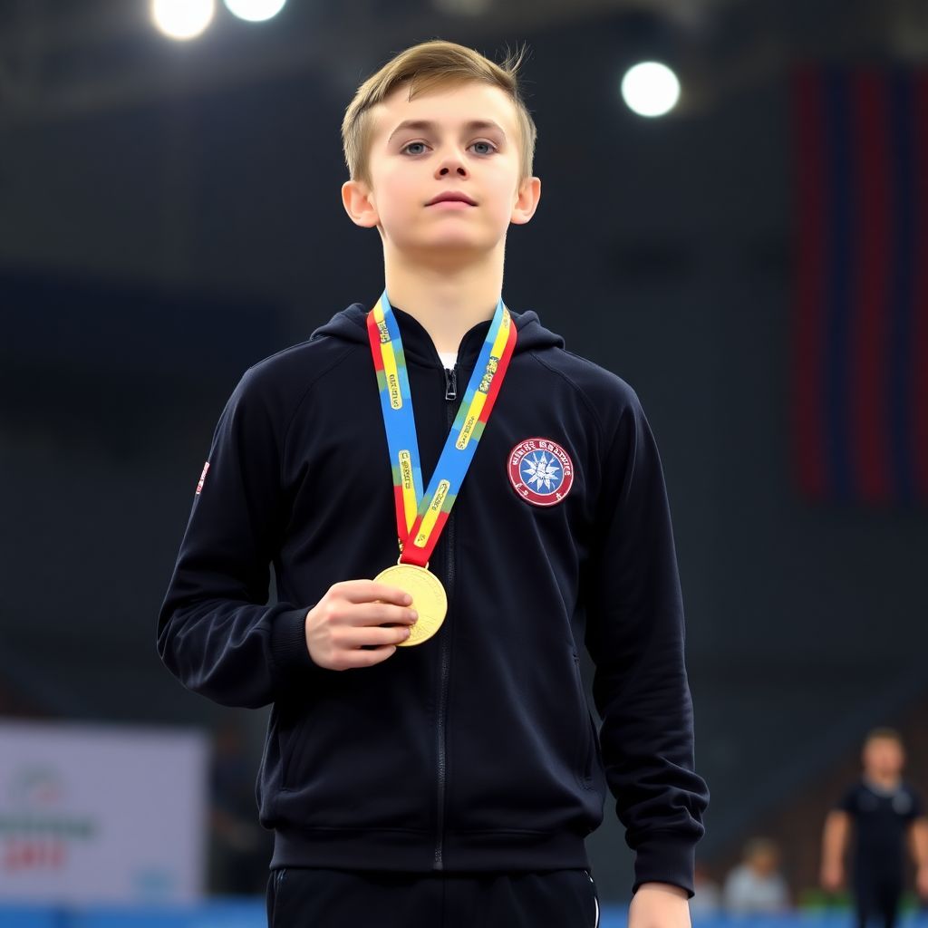 Фото: Арсений Духно берет золото чемпионата России‑2026 по спортивной гимнастике