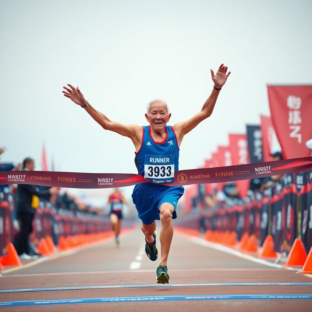 92-летний бегун из Монголии выиграл чемпионат мира в Корее на 100 метров